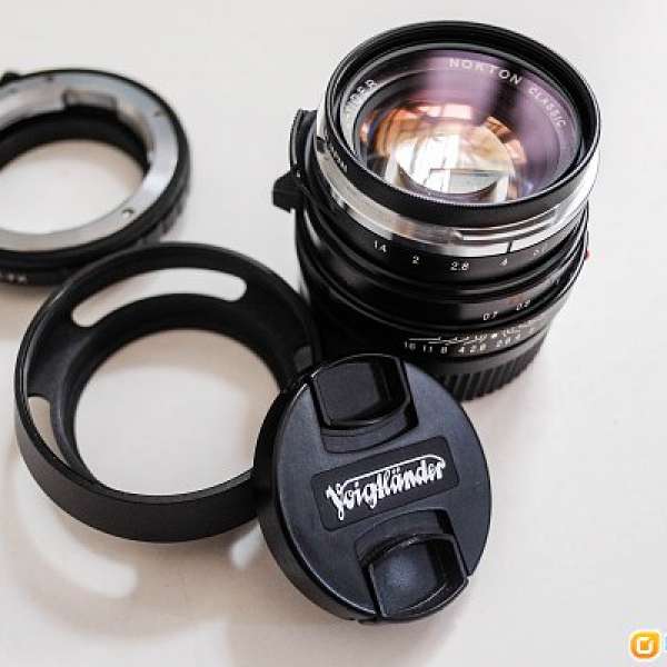 極新 Voigtlander Nokton Classic 40mm F1.4 SC 福倫達 M mount Leica 有hood