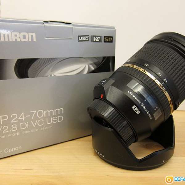 Tamron SP 24-70mm F/2.8 Di VC USD (Model A007) for Canon 99%新