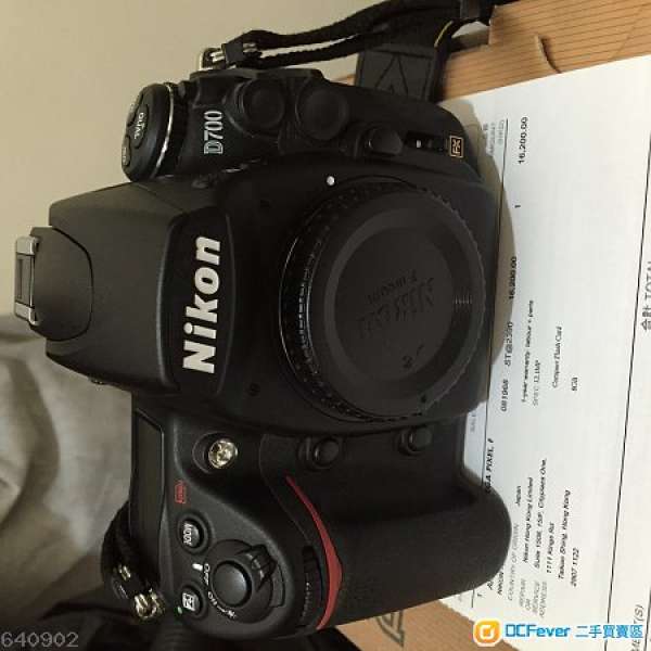 D700 bought in Dec 2010