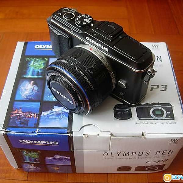 90% new Olympus E-P3 kit set