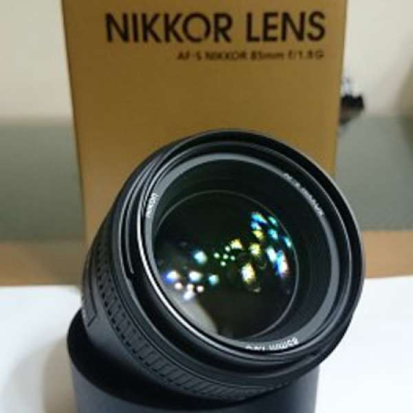 Nikon AF-S Nikkor 85MM F/1.8G