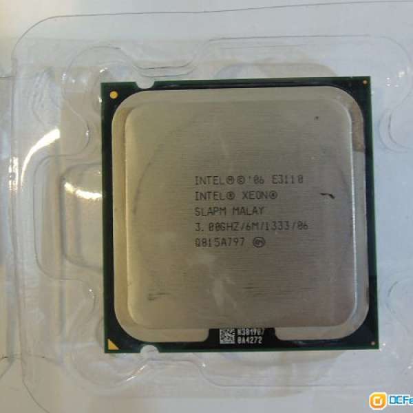 Intel Xeon 3110  6M Cache, 3.00 GHz, 1333 MHz FSB LGA775
