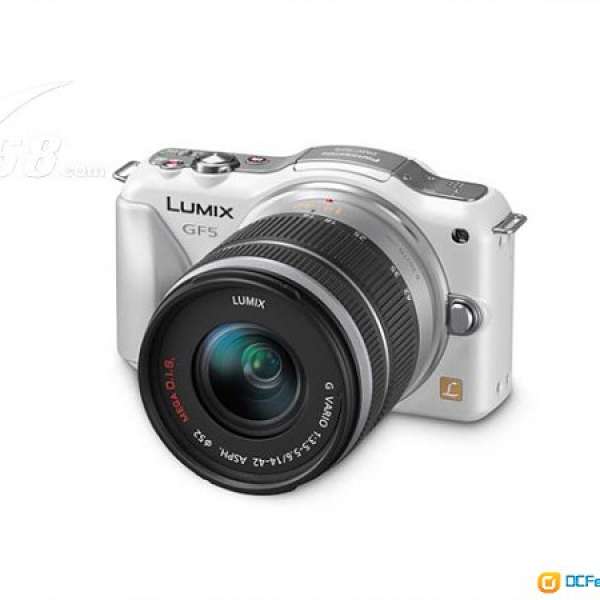 Lumix GF5 機連鏡14-42mm f/3.5-5.6 加送16GB Eye-Fi SD咭 (九成新)