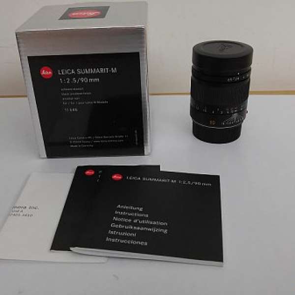 Leica Summarit M 90mm 2.5 Lens (Leica 90 2.5)