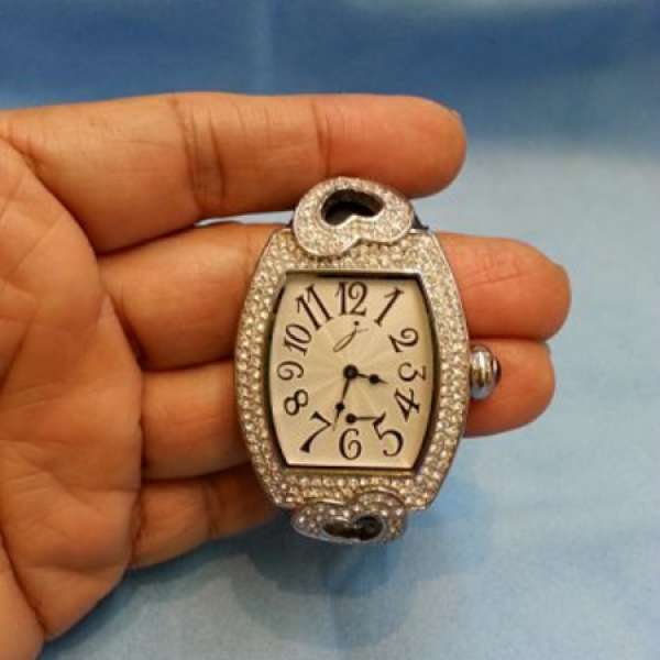 極新 名牌 Jessica  細三針 閃石 手錶,只售HK$150(不議價)