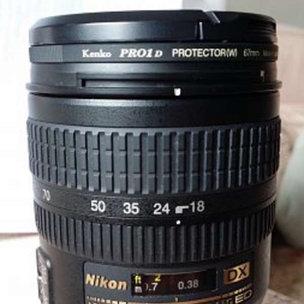 Nikon AFS 18-70mm DX ED f3.5-4.5 G
