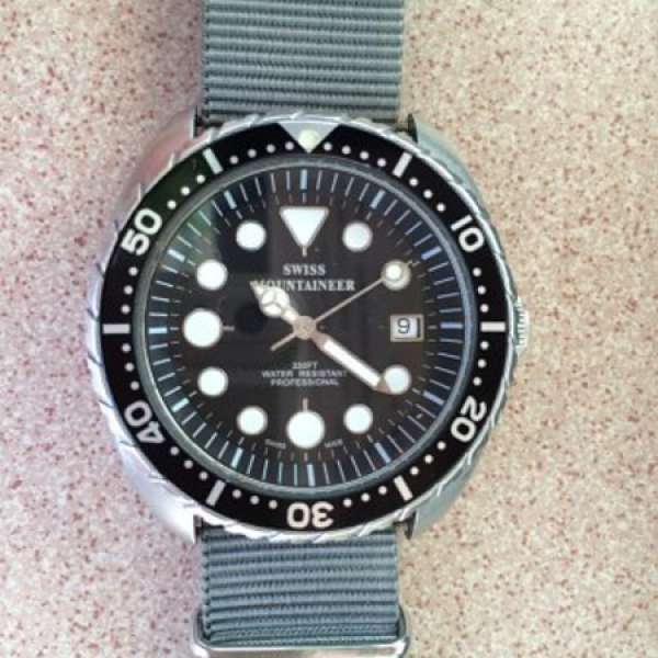 SWISS Mountaineer Diver Watch SM1080 Limited Edition瑞士表