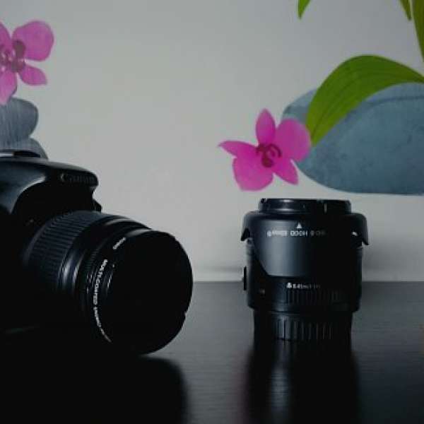 70%新 Canon 550D + 18-55mm Kit Lens + 50mm F1.8 II