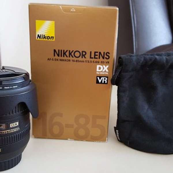 Nikon AF-S 16-85mm F/3.5-5.6G ED VR LENS