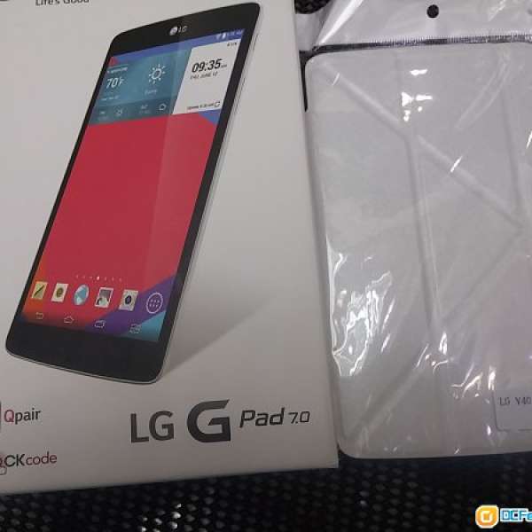 全新LG v400 G Pad 白色 ，有單一年保，＄700