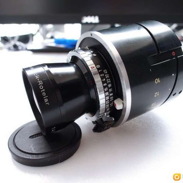 Graflex XL Rodenstock Rotelar 180mm/F4.5 lens
