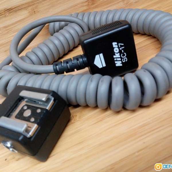 NIkon SC-17 TTL Remote Cord Flash to ISO