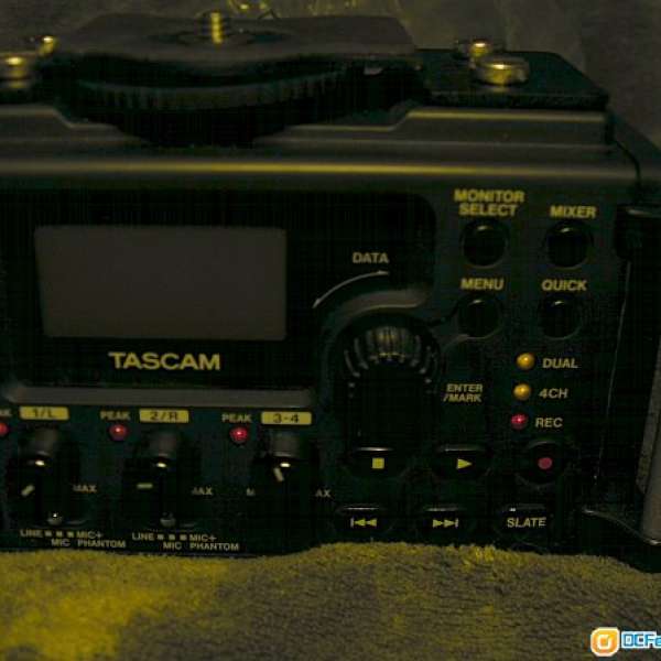 tascam DR-60D PCM linear recorder 拍攝 單反 微電影