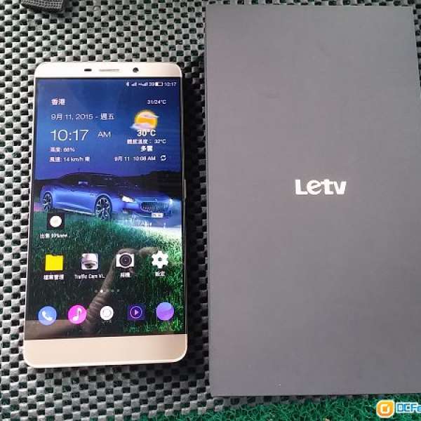 99%new 樂視 Letv Max 64g 金色全套跟單 (可換新款機)