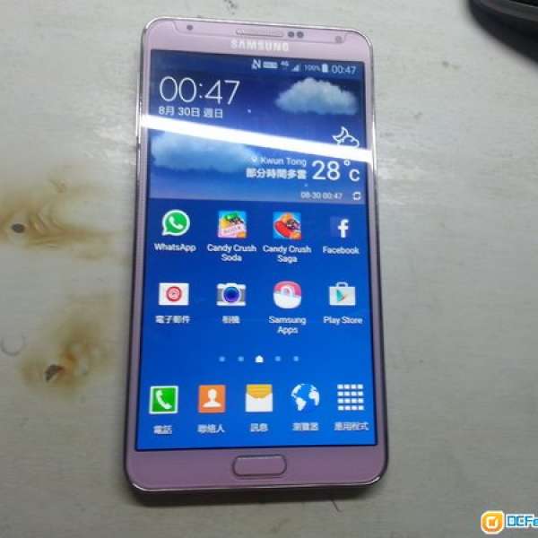 粉紅 Samsung Note 3