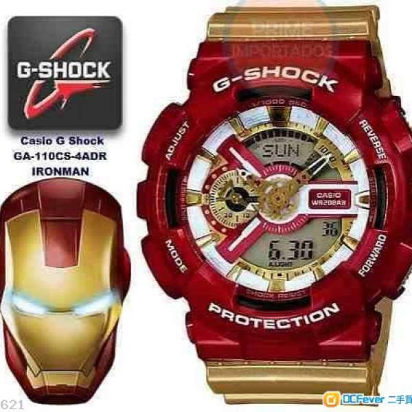 CASIO G-Shock GA-110CS-4A IRONMAN 手錶 日本版