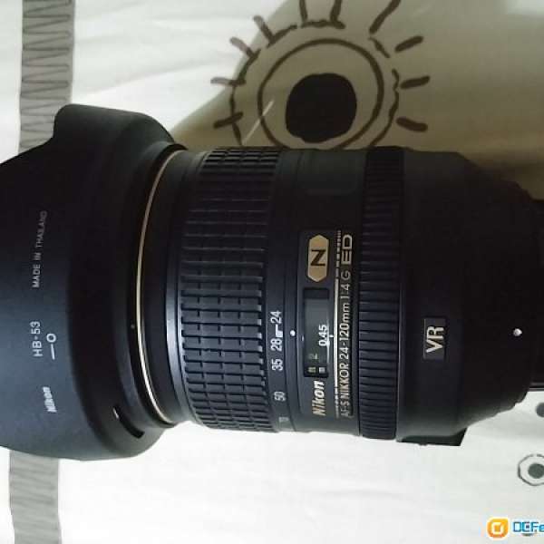 Nikon 24-120mm F4 VR (D750 kit lens 行貨)