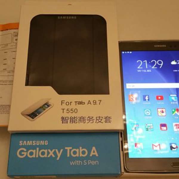 95%新 Samsung Galaxy Tab A 9.7 wifi 16gb 豐澤有保到16年5月