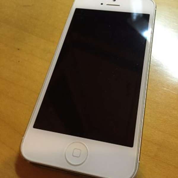 新淨 iPhone 5 白色 16gb 女性用家