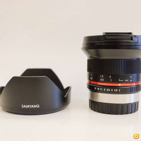 Samyang 12mm 1:2.0 NCS CS Fuji X mount