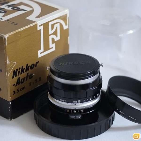 Nikon NIKKOR-S Auto 35mm f/2.8 Nippon Kogaku Japan (有盒) 連 HN-3 hood