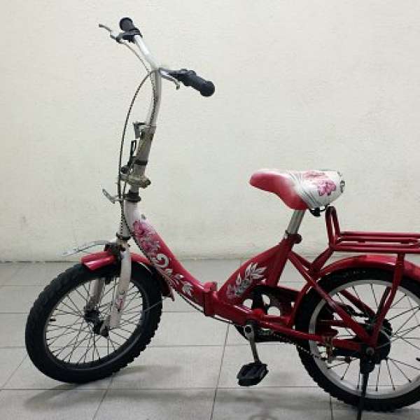 16 吋 摺合式 兒童單車 (屯門 元朗 天水圍) Red Color --- *減40