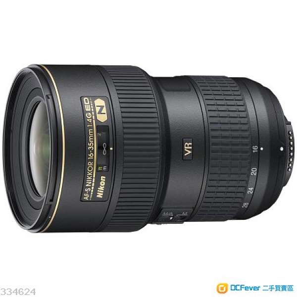 Nikon AF-S Nikkor 16-35mm f/4G ED VR  - 99%新 行貨
