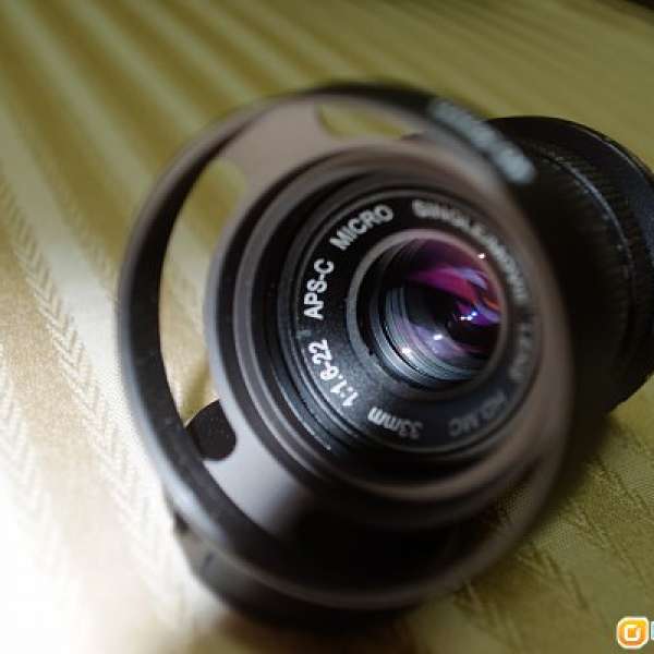 Wesley 33mm f1.6 cctv lens c mount to fuji