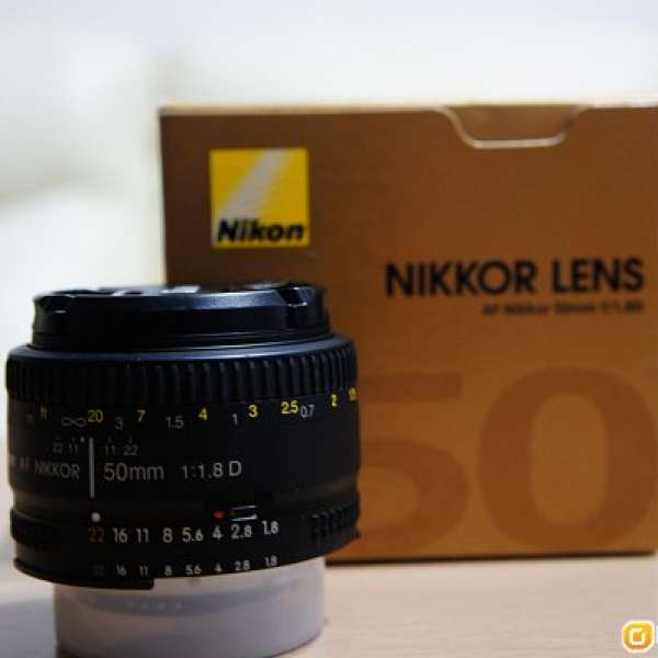 Nikon AF 50 f1.8D