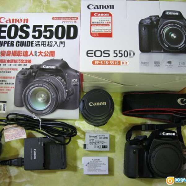 Canon EOS 550D+18-55 IS Kit鏡