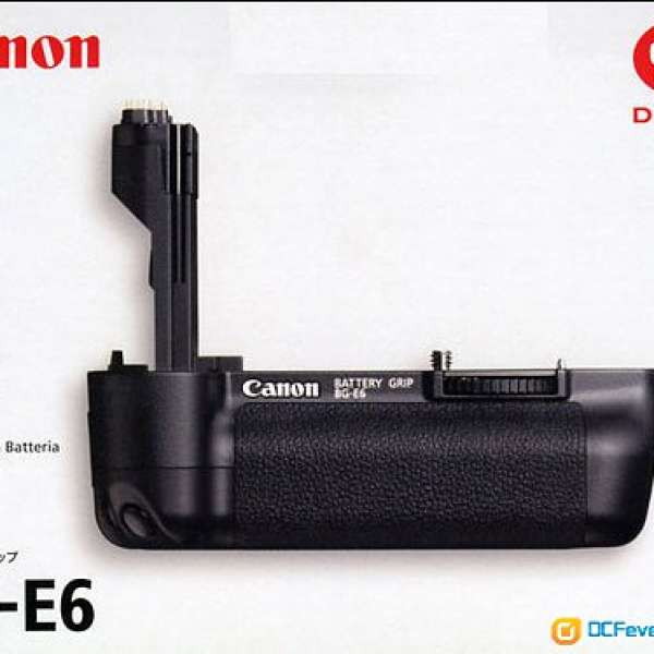 Canon BG-E6, 5D2 MKII 原廠直倒, 送副廠電2粒 99%new