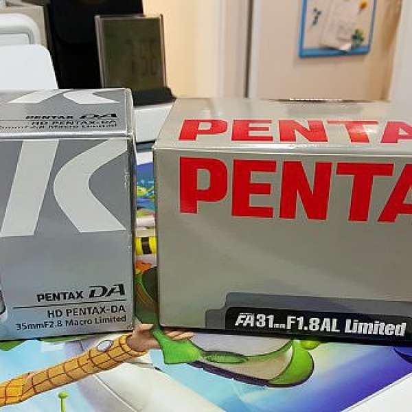 Pentax FA31mmF1.8AL Limited 銀色