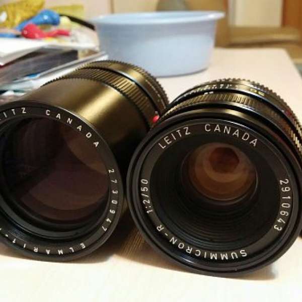 Leica R135/2.8 made in canada。nikon mount
