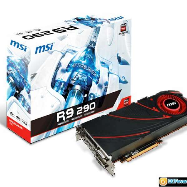 Msi R9-290 4G DDR5 公版