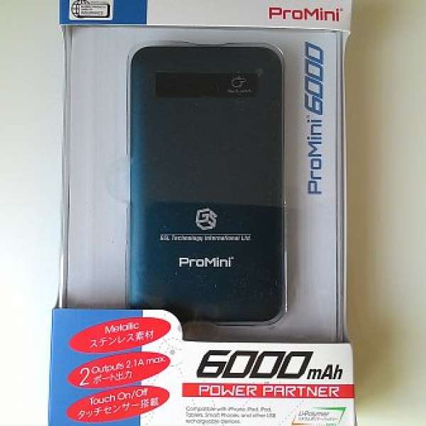 全新ProMini 6000行動電源充電器(尿袋)