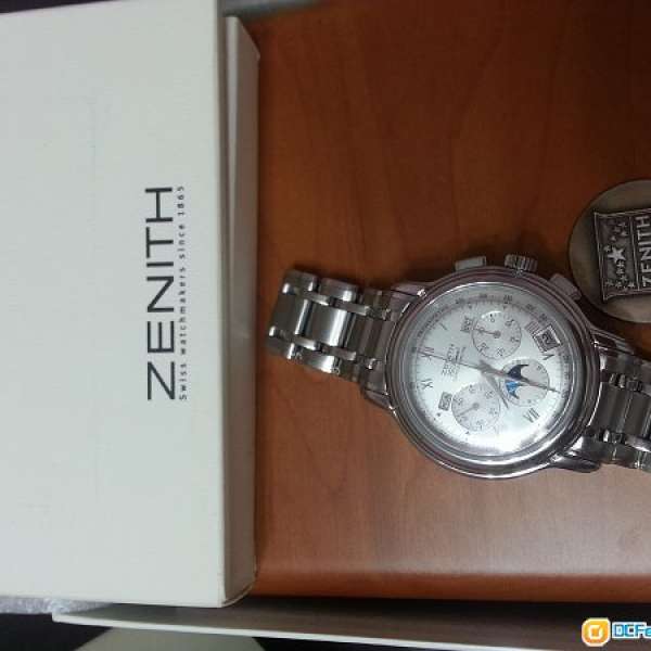 ZENITH (ELPRIMERO CHRONOGRAPH PERPETUAL CALENDAR MOON PHASE)