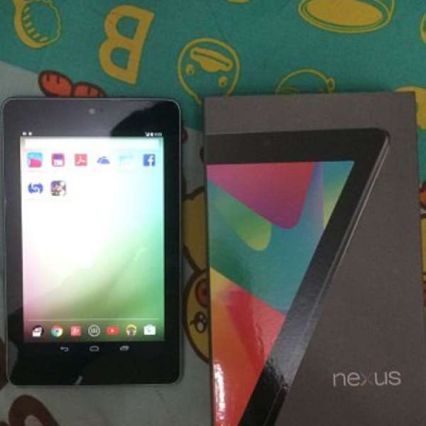 Nexus 7 2012 32G 3G版 90% New 有盒有配件