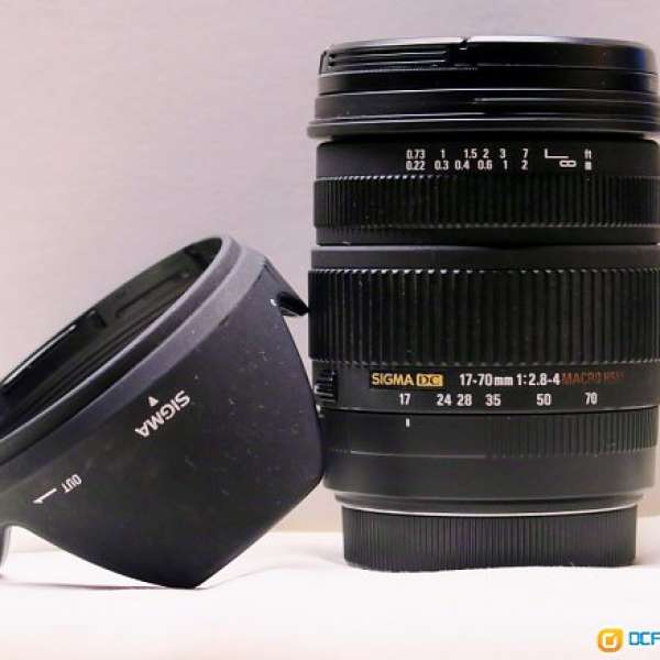 Sigma 17-70mm F2.8-4 DC Macro OS HSM for Canon