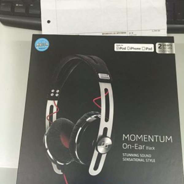 SENNHEISER MOMENTUM ON-EAR BLACK