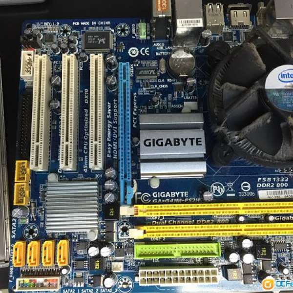 Intel PentiumDE6500+Gigabyte Ga-G4M-ES2H 90% new 100% working Prefect