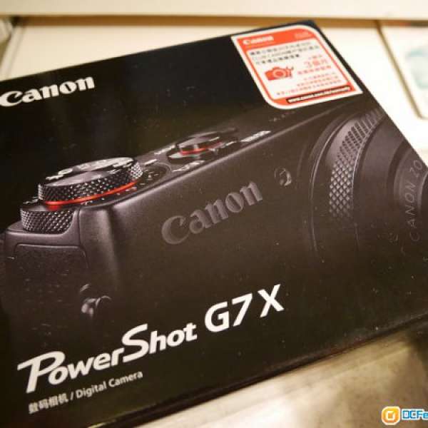 99% New 行貨Canon PowerShot G7 X G7X