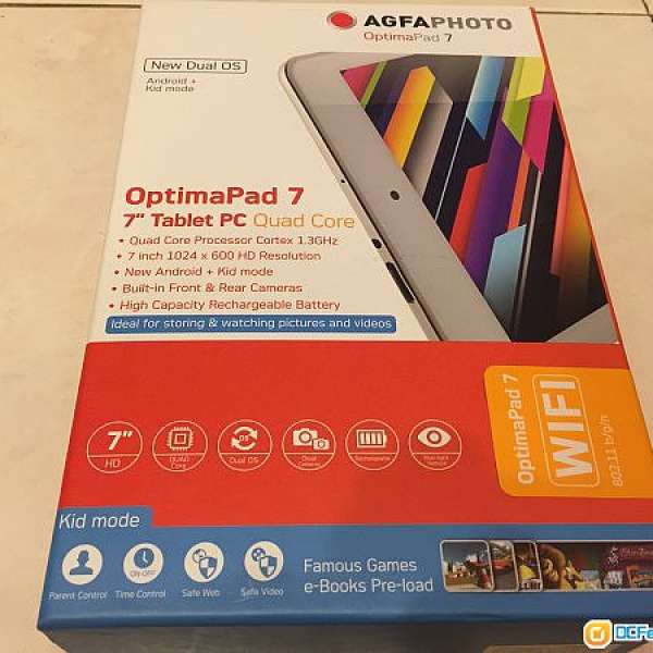 全新AGFA OptimaPad7四核 4GB 7吋TABLET