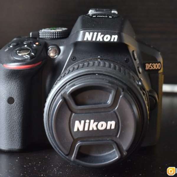 Nikon D5300 Body Kit 18-55, 95%新
