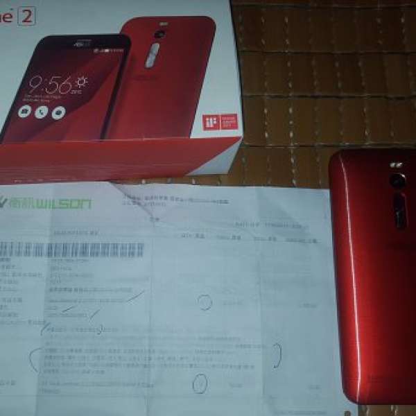 Zenfone 2 紅色32G(行保到5月）