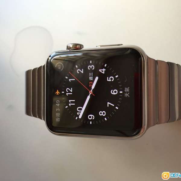 Apple Watch 鋼版42mm 連 原裝316L鋼帶 98% 新 ！行貨！