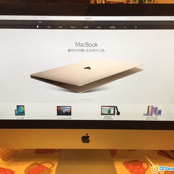 90% 新 iMac(21.5-inch,Mid 2011) 剛剛已更換全新火牛丶電腦底板及LED螢幕,還有保...