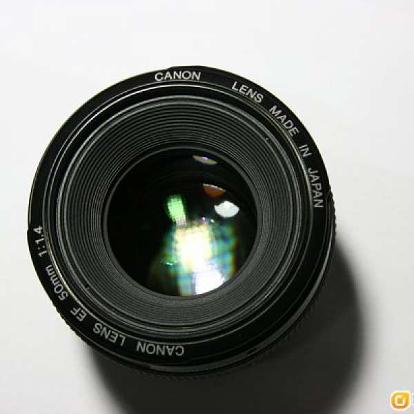 Canon EF 50mm f/1.4 USM 連 filter (95%新)