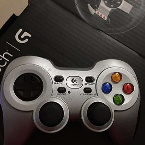 logitech wireless gamepad f710 手制 95% 新