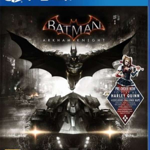 PS4 Batman Arkham knight (齊code)