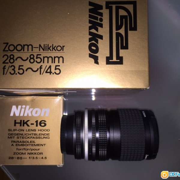 Nikon 手动镜 28-85mm f3.5-4.5